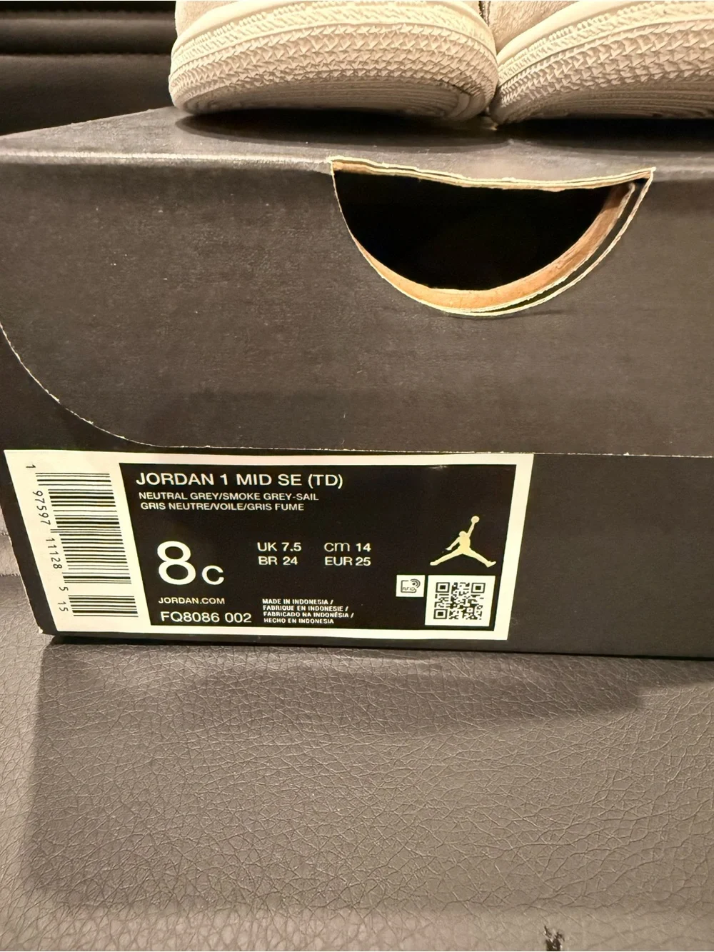 Nike Jordan 1 MID SE Toddle Boy